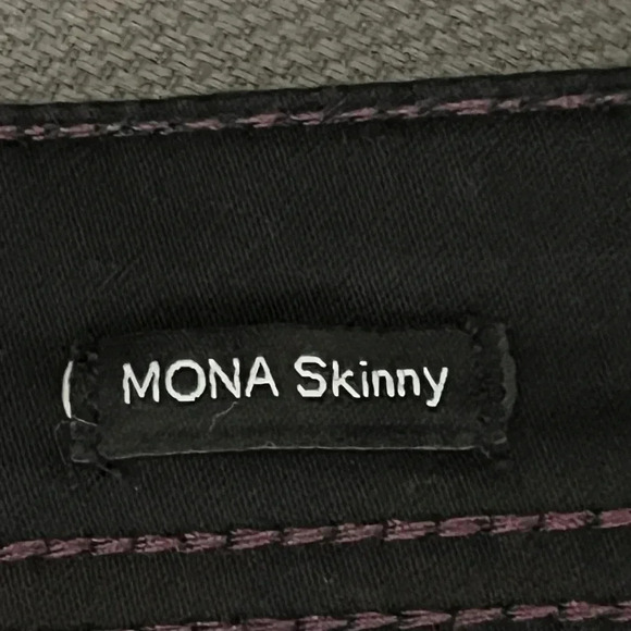 Olsen Europe Mona Skinny Black  Pant - Picture 12 of 14